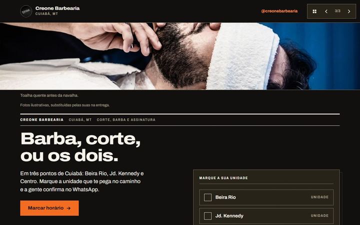 Captura da proposta 3 no computador